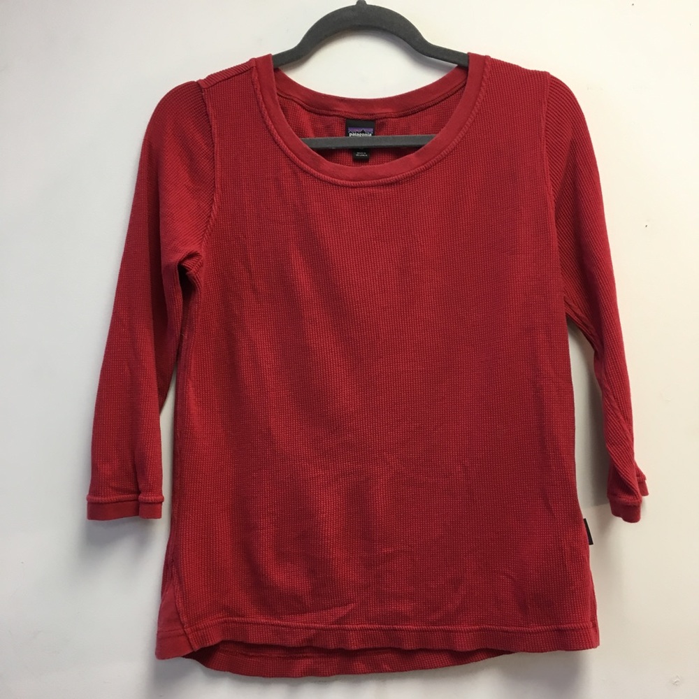 Patagonia Red Organic Cotton Thermal